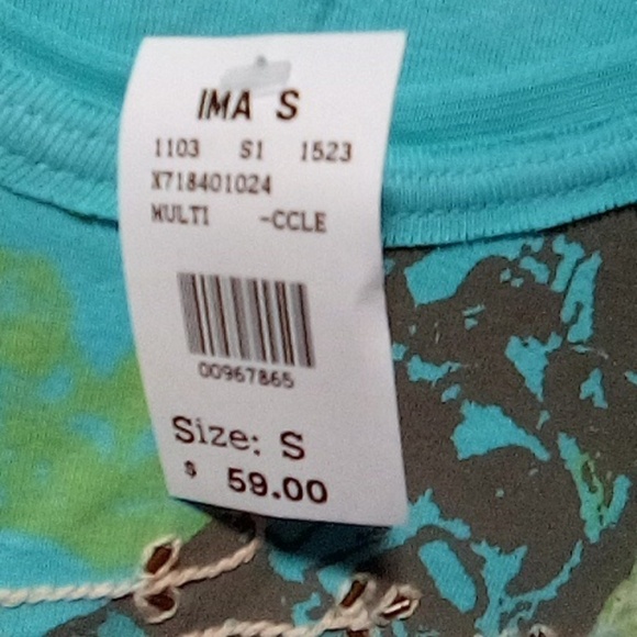 MULTIPLES brand ladies long sleeve pullover top. NWT. Size Small. - Picture 5 of 7